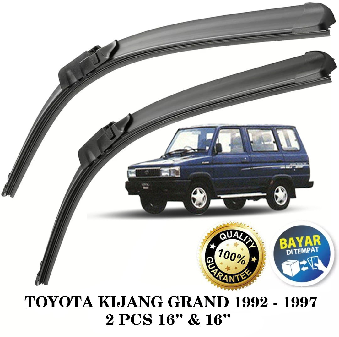 Wiper Mobil Full Karet Anti Baret Toyota Kijang Grand Extra Kijang