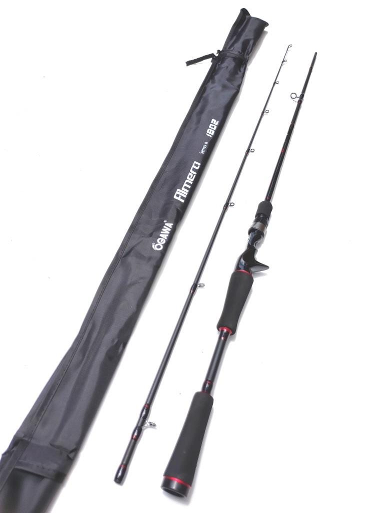 Joran Baitcasting Ogawa Almera Series II Panjang 180 Carbon 17 Lb