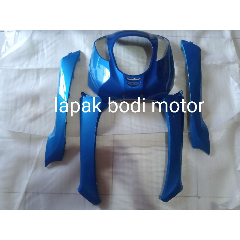 Cover Paketan Body Bodi Tameng Depan Sayap Kanan Kiri Honda New Genio