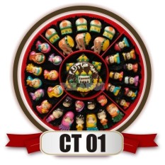 bestseller coklat lebaran karakter muslim muslimah untuk sajian lebaran merk cokelat pelangi kemasan candytray CT01