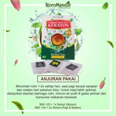 Teh Pelangsing Herbal Sabdo singset Keraton Roromendut