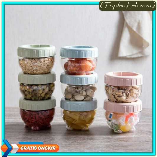 Toples Lebaran Terbaru 2023 Kue Nastar Unik Topless Plastik Set Bumbu