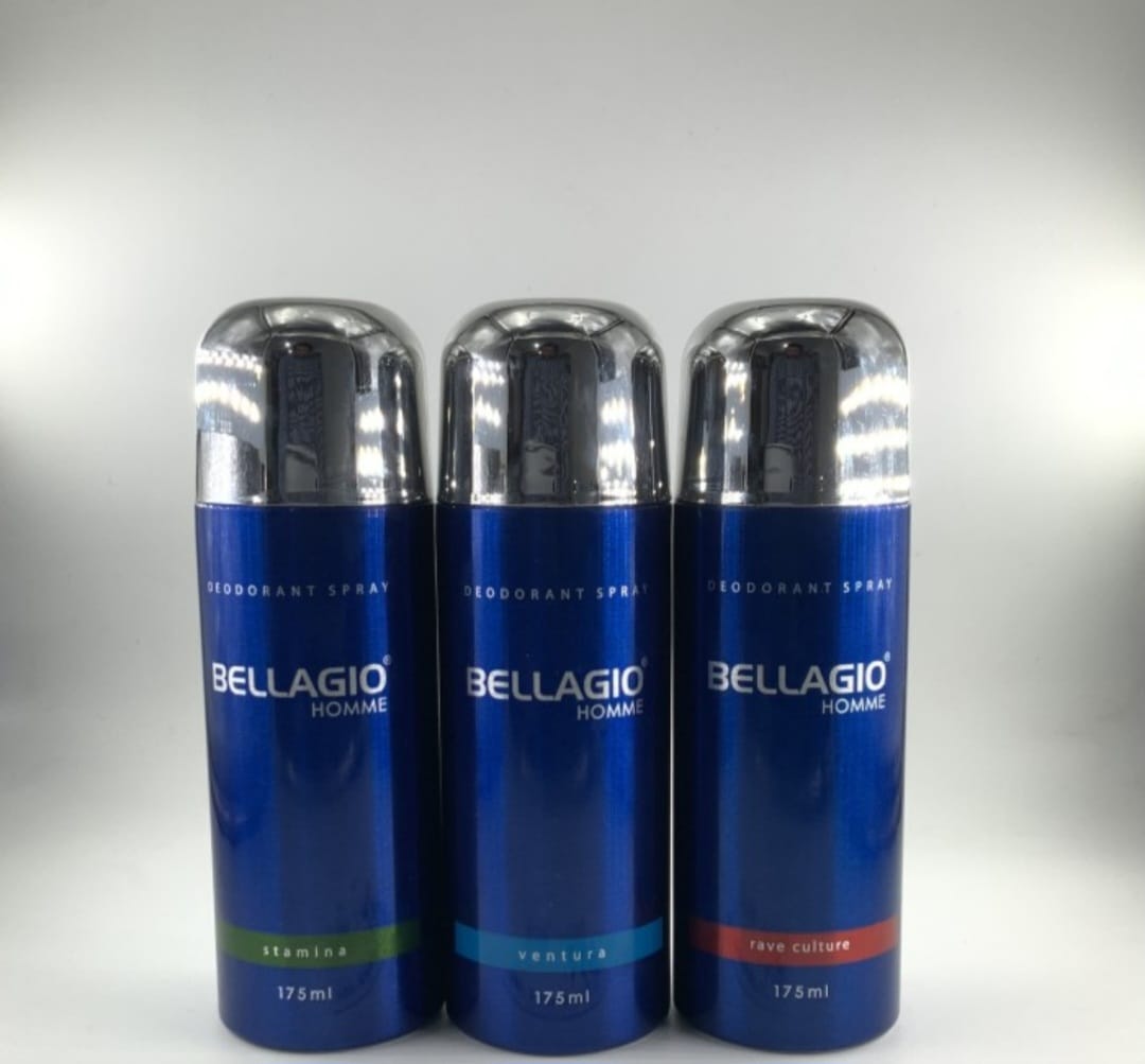 BELLAGIO DEODORANT SPRAY 175ML RAVE CULTURE Lazada Indonesia