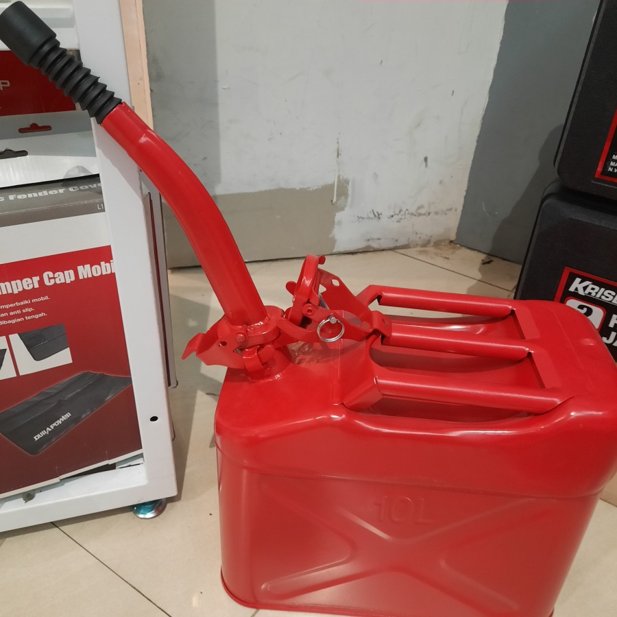 Jerigen Besi Tebal Jerry Can Jurigen Bensin Solar Bbm Genset Liter