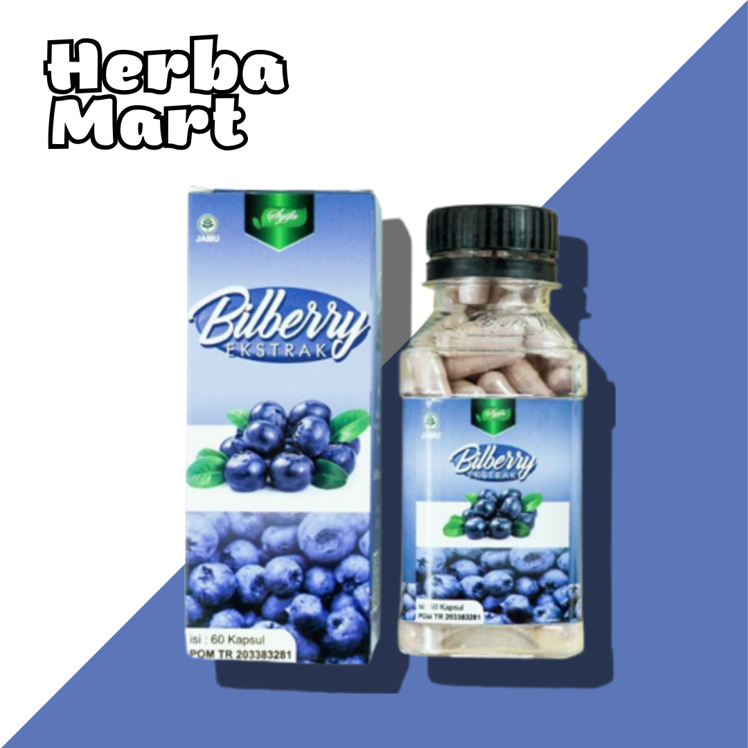 Ekstrak Bilberry Syifa Obat Mata Minus Plus Silinder Katarak Rabun