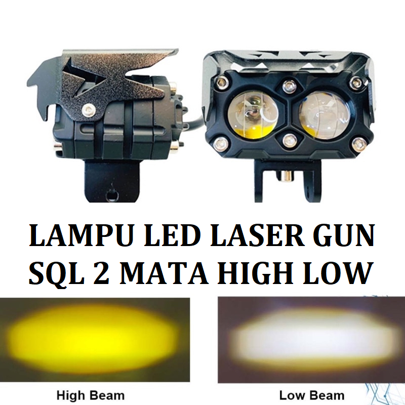 Lampu Tembak Laser Gun Mata Foglamp Led Sql Mata Lazada Indonesia