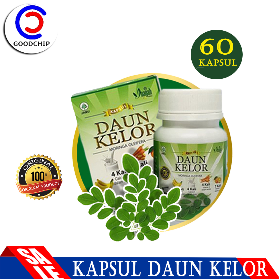 Cod Kapsul Daya Tahan Tubuh Ekstrak Daun Kelor Herbal By Inayah