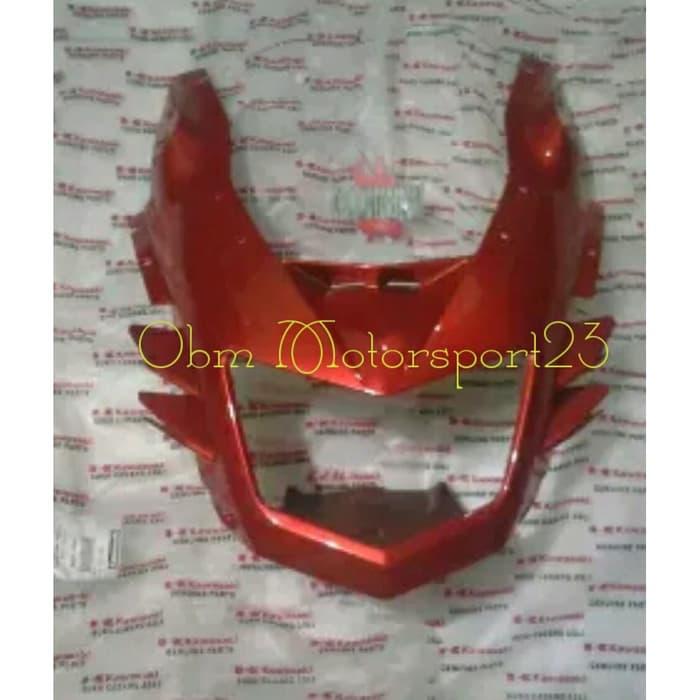 cover fairing lampu depan orange ori ninja RR new