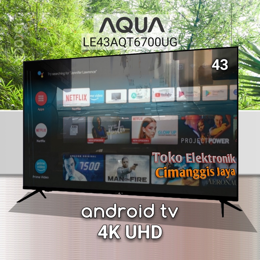 Smart Tv Led Aqua 43 Inch Digital Android Lazada Indonesia