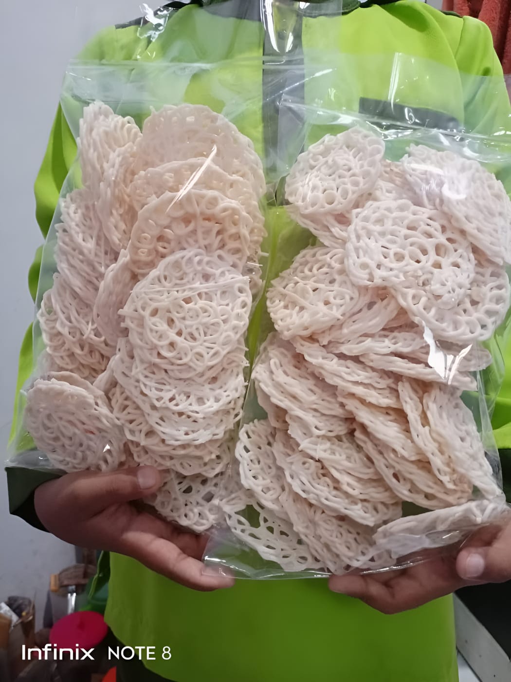 Krupuk Mentah Kg Murah Mawar Besar Kecil Kerupuk Seblak Mentah Kerupuk