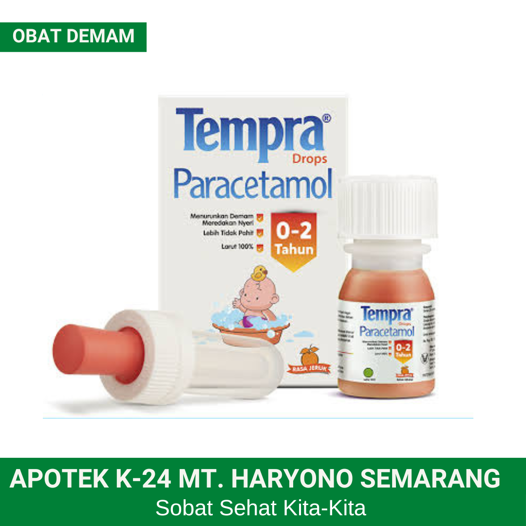 Tempra Drop Rasa Jeruk 15ml Obat Demam Bayi Lazada Indonesia