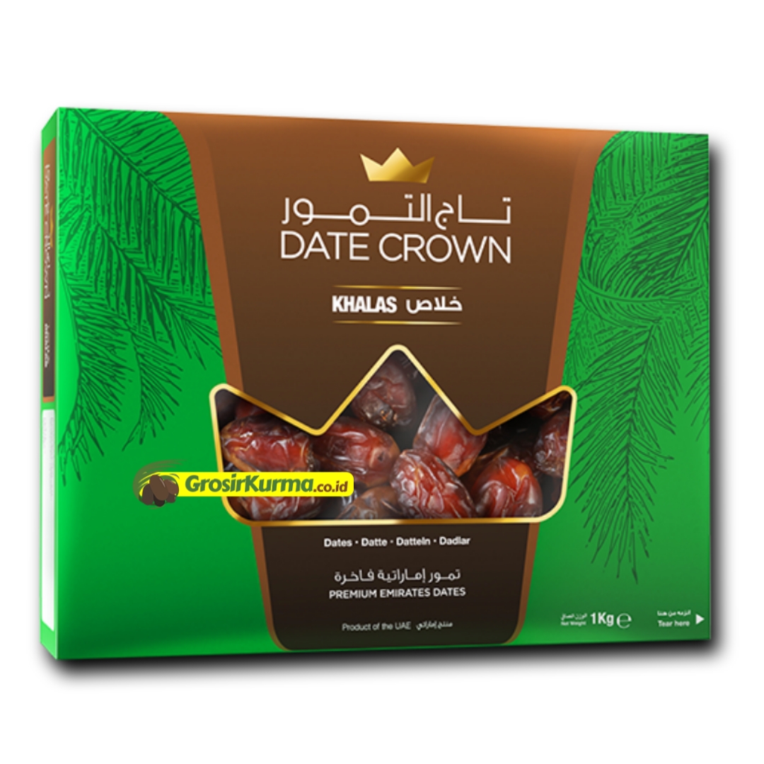 Kurma Khalas Date Crown 1kg Exp 28 05 2021 Lazada Indonesia