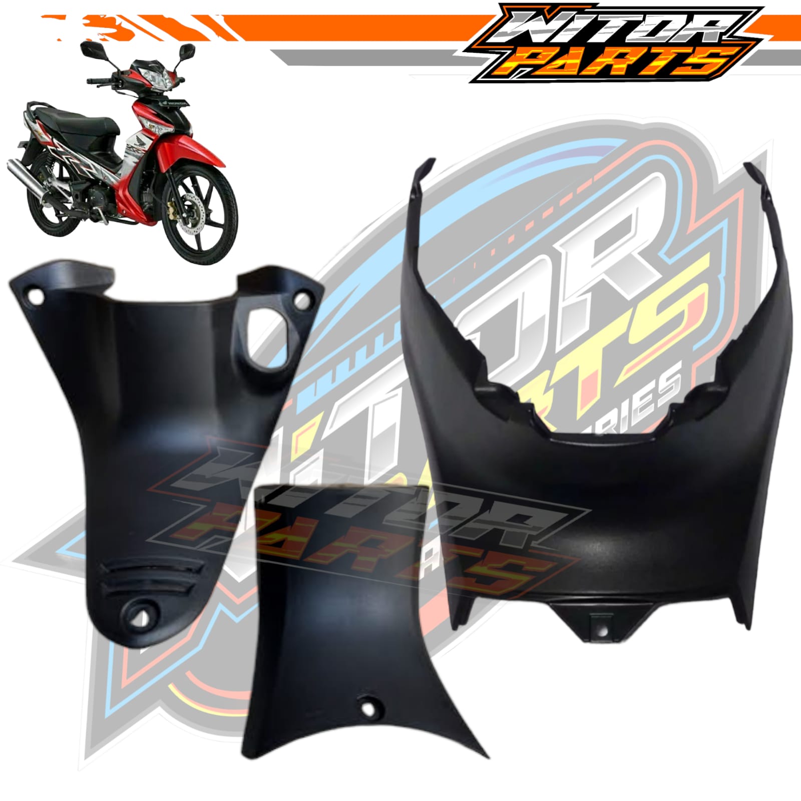 Legshield Legsil Leksil Supra X 125 Batman Cover Leghsield Supra X