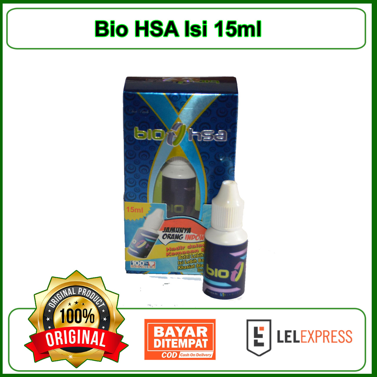 BIO HSA Jamu Tetes Lazada Indonesia