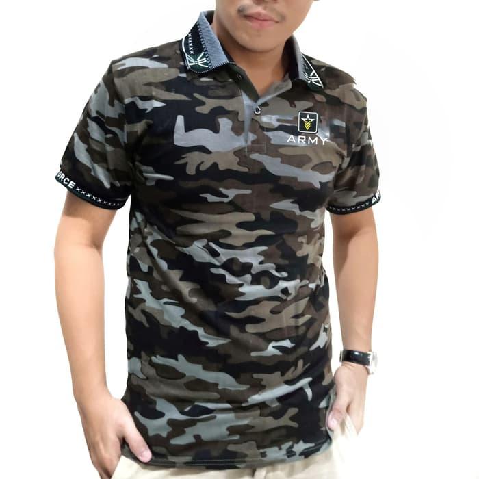 baju kaos polo kerah TURN BACK CRIME TBC POLICE interpol Polisi pria