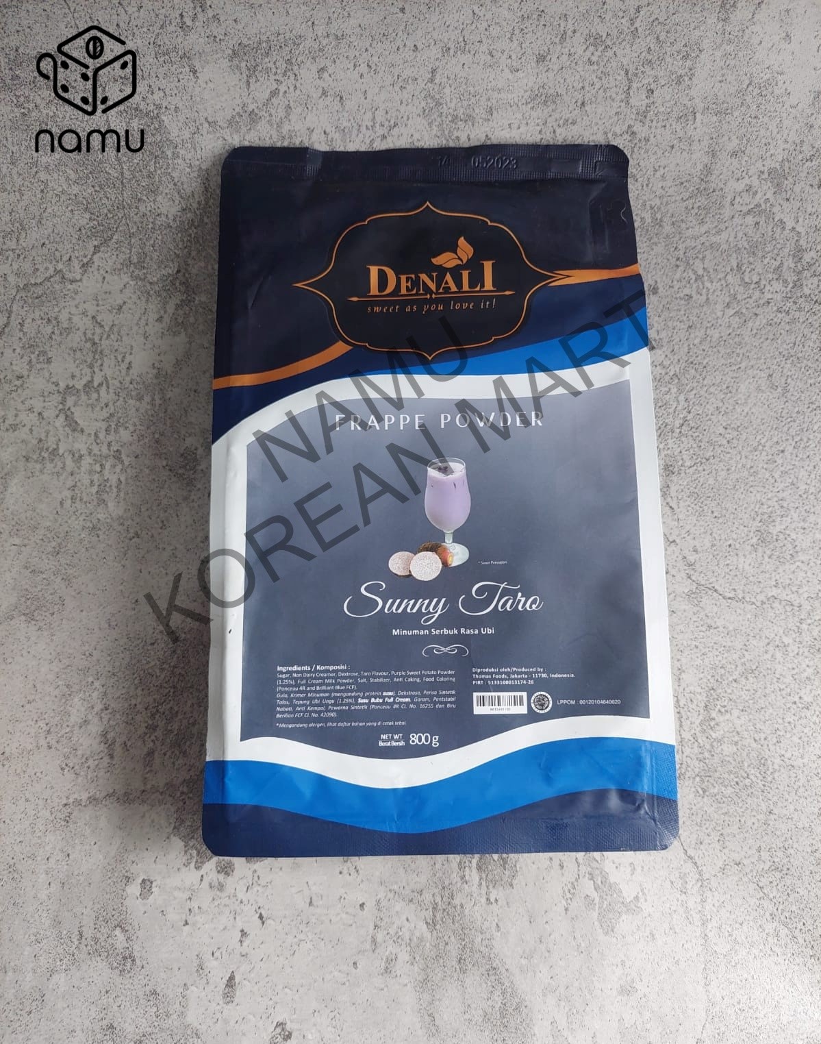 Denali Powder Frappe Signature Denali Taro Flavor Minuman Bubuk