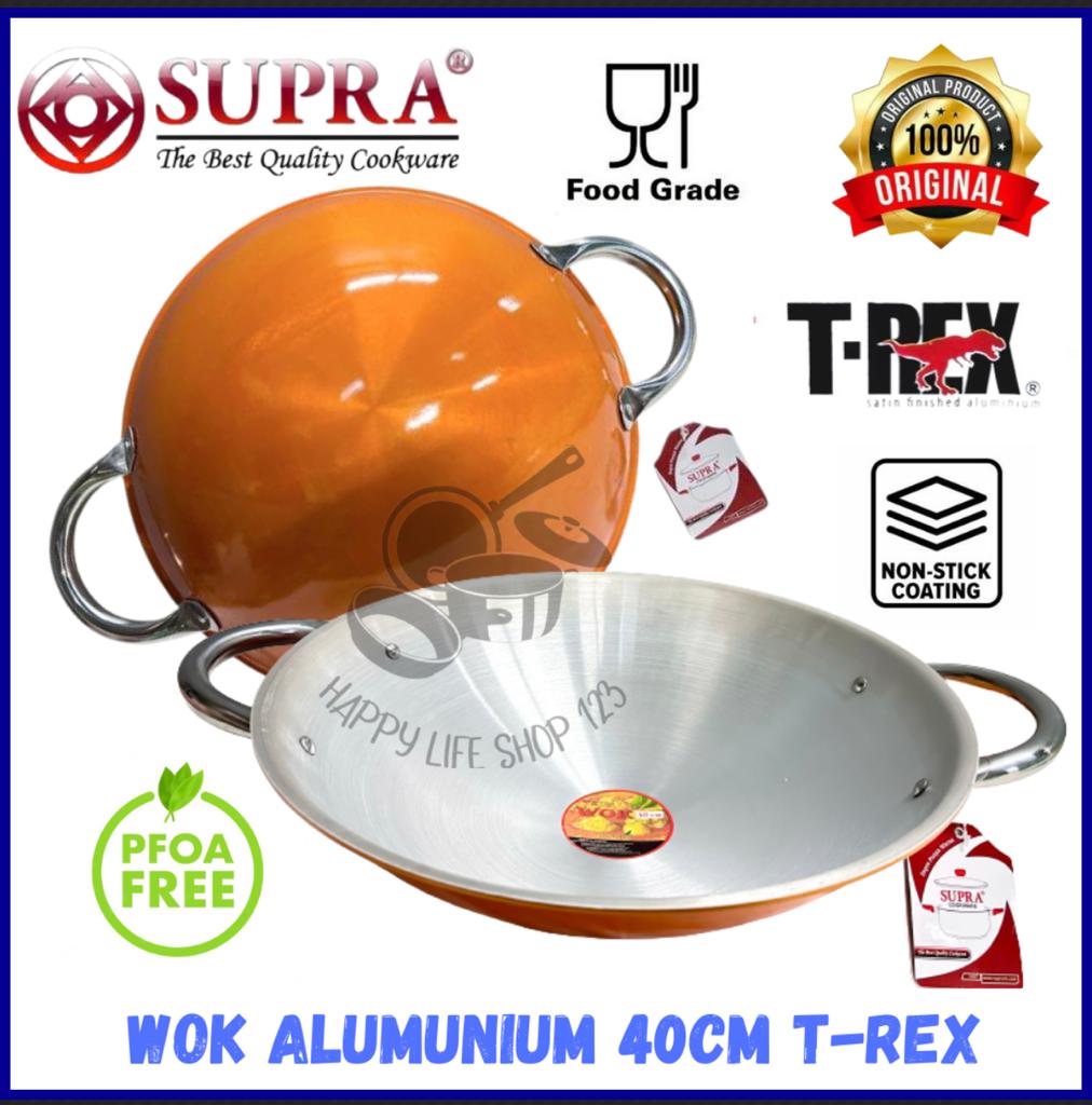 Supra Wok Alumunium Cm T Rex Wajan Alumunium Cm Wajan Kuping