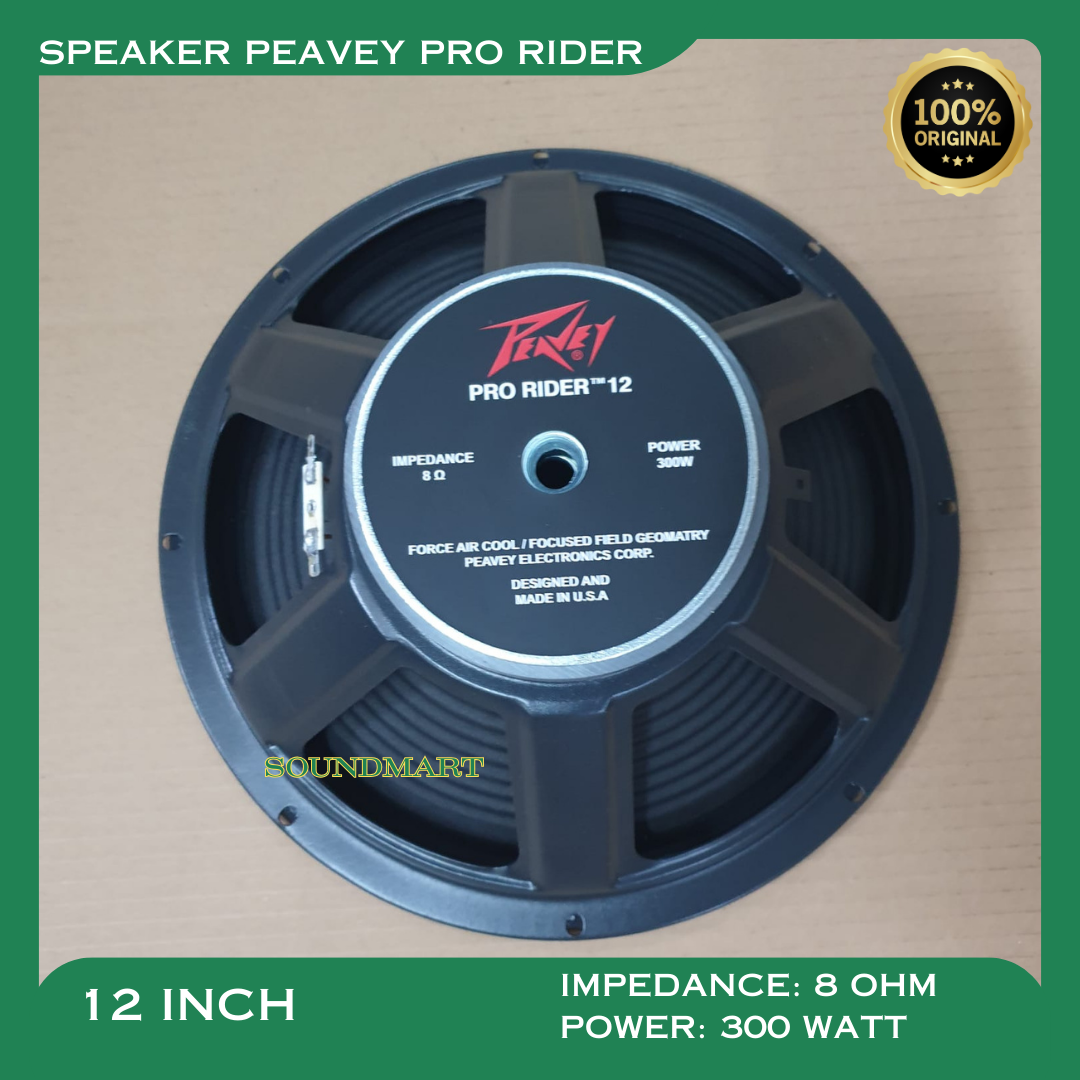 SPEAKER KOMPONEN PEAVEY PRO RIDER 12 IN FULL RANGE PEAVEY 12 INCH 300