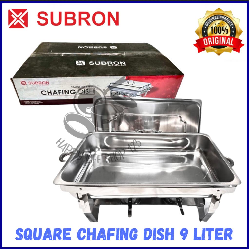 SUBRON Chafing Dish Stainless 9 Liter Prasmanan Stainless 9 Liter