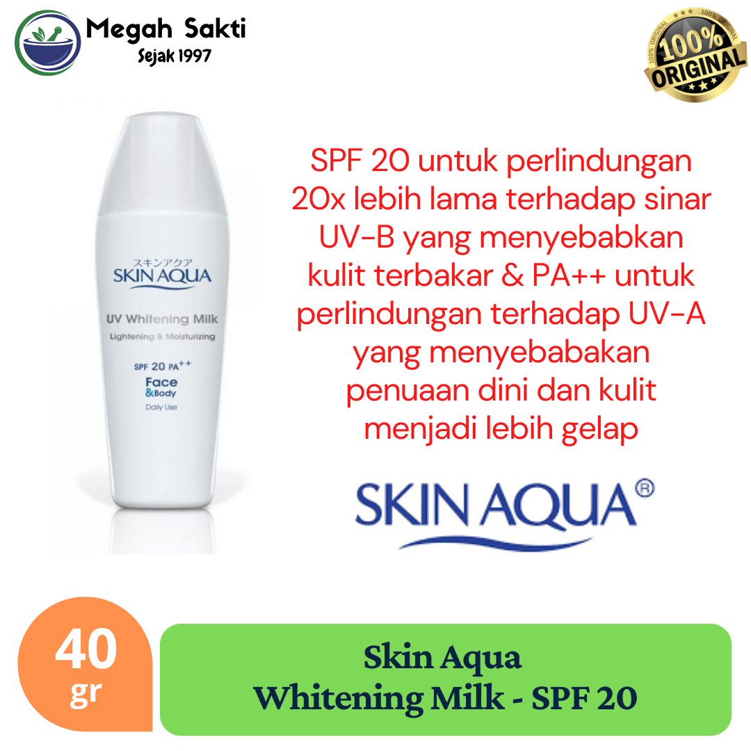 Skin Aqua Uv Whitening Milk Lightening Moisturizing Spf Lazada