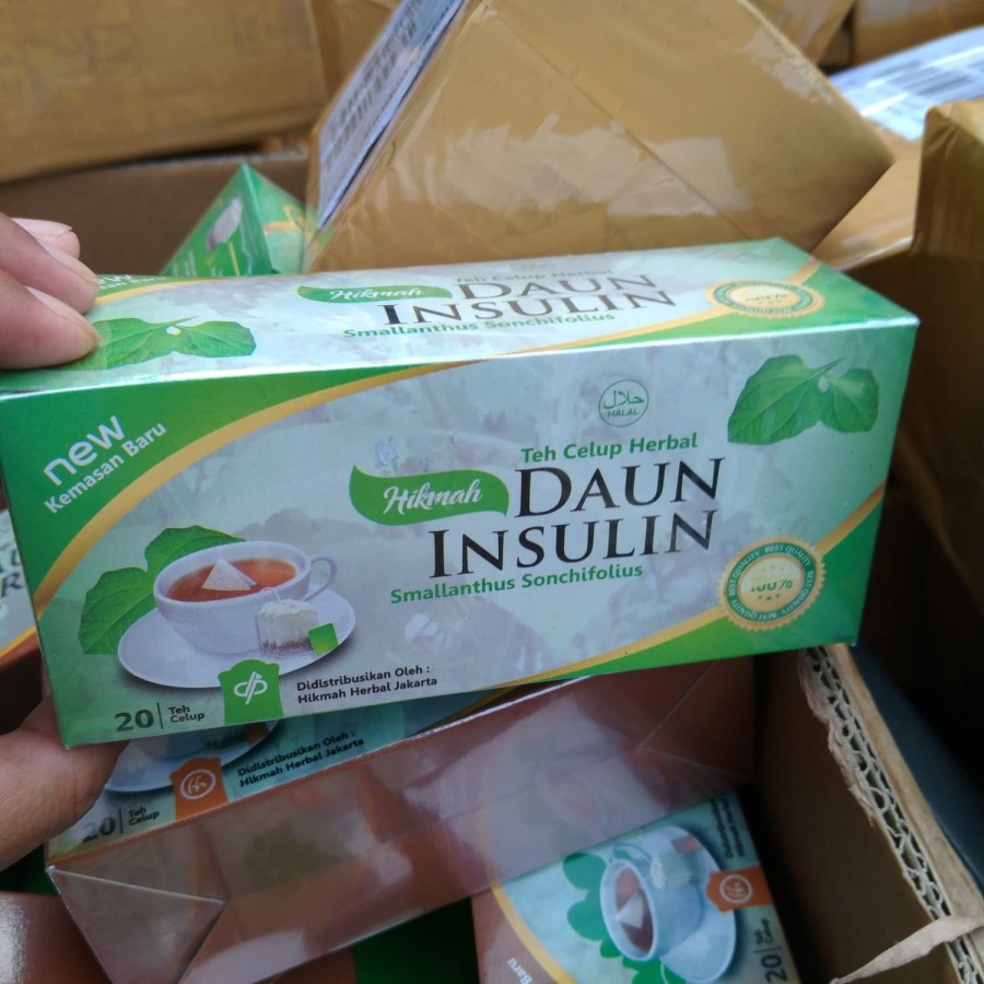 Teh Celup Insulin Hikmah Isi Kantong Lazada Indonesia