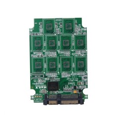 10 X Mikro SD TF Kartu Memori untuk SATA Adaptor SSD + RAID Quad 2.5 Konverter SATA-Intl