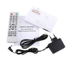 1080P HD HDMI DVB-T2 TV Box Tuner Receiver Converter Remote Control Without VGA Cable - intl