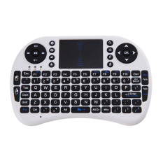2. 4g Wireless Keyboard Mouse Remote AC Touchpad (Putih)