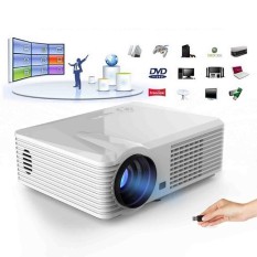 2500 Lumens Android 4.4.2 WIFI HD 1080 P LED AV HDMI TV Home Theater Projector-Intl