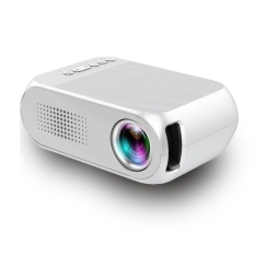 3 Colokan Mini LED Proyektor 600 Lumen TV Home Theater Dukungan Full HD 1080 P-Intl