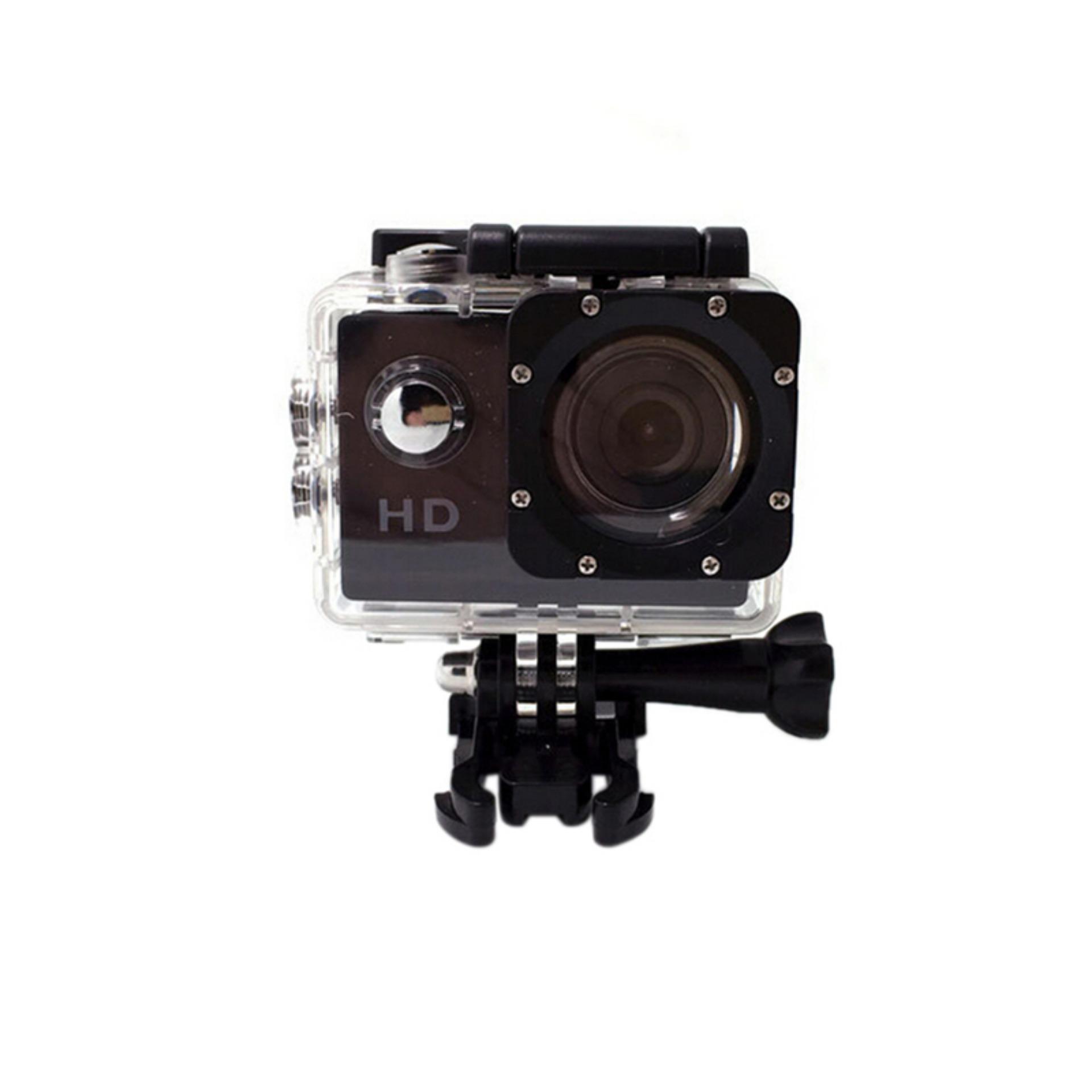 30M Waterproof 1080P Full HD Action Diving Camera Underwater Sport Cameras Black - intl