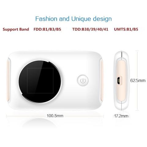 4G Wifi Router 150Mbps Hotspot Car Mifi Modem Broadband 4G Wi-Fi Router Supporting 3,Hinet,Indosat Ooredoo,Bolt,Telcomsel,XL Axiata- intl 1