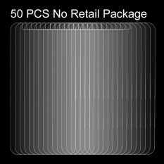 50 PCS for LG K10 (2017) 0.26mm 9H Surface Hardness Explosion-proof Non-full Screen Tempered Glass Screen Film, No Retail Package - intl
