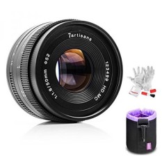 7artisans 50mm F1.8 Prime Portrait Lens for Olympus Panasonic Micro Four Thirds MFT M4/3 Mirrorless Cameras - Manual Focus Fixed