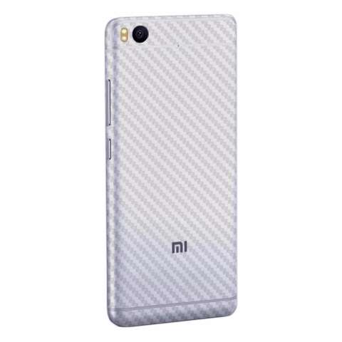 Home; 9Skin - Premium Skin Protector untuk Case Xiaomi Mi5S - Carbon Texture - Putih