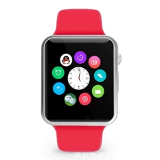 A1 Smartwatch 2016 A1 Smart Watch Bluetooth Smart Watch Waterproof Smart Watch For Iphone Android Cell phone 1.54 inch SIM Card (Red) - intl