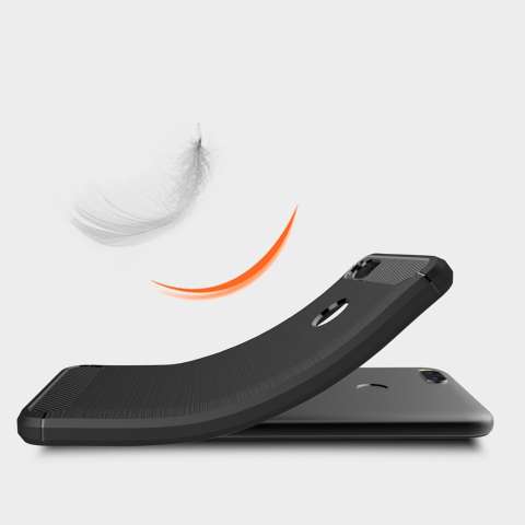 Accessories HP Premium Quality Carbon Shockproof Hybrid Case for Xiaomi Mi A1 / Xiaomi Android One 5.5 Inch - Black 5