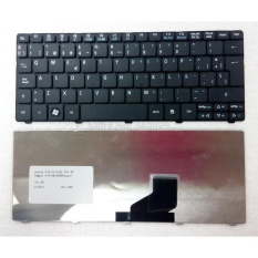 ACER Original Keyboard Laptop Notebook Netbook Aspire One 532H D255 D257 D260 EM350 NAV50 Black Hitam