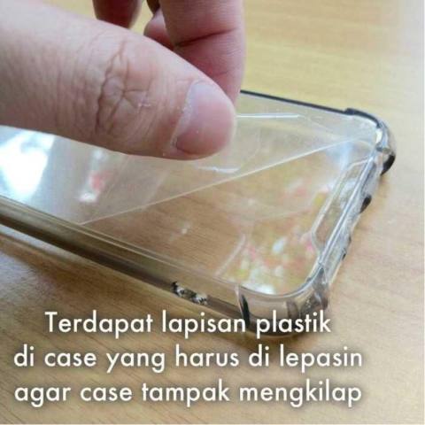 Acrylic Anticrack Mika Case for Oppo R9 / F1+ - Belakang Acrilic Keras - Pinggir Silicone