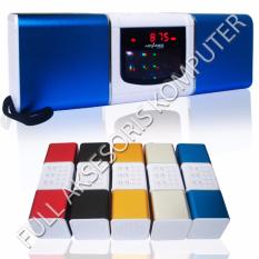 Advance R2 Portable Speaker with LED Digital - Biru