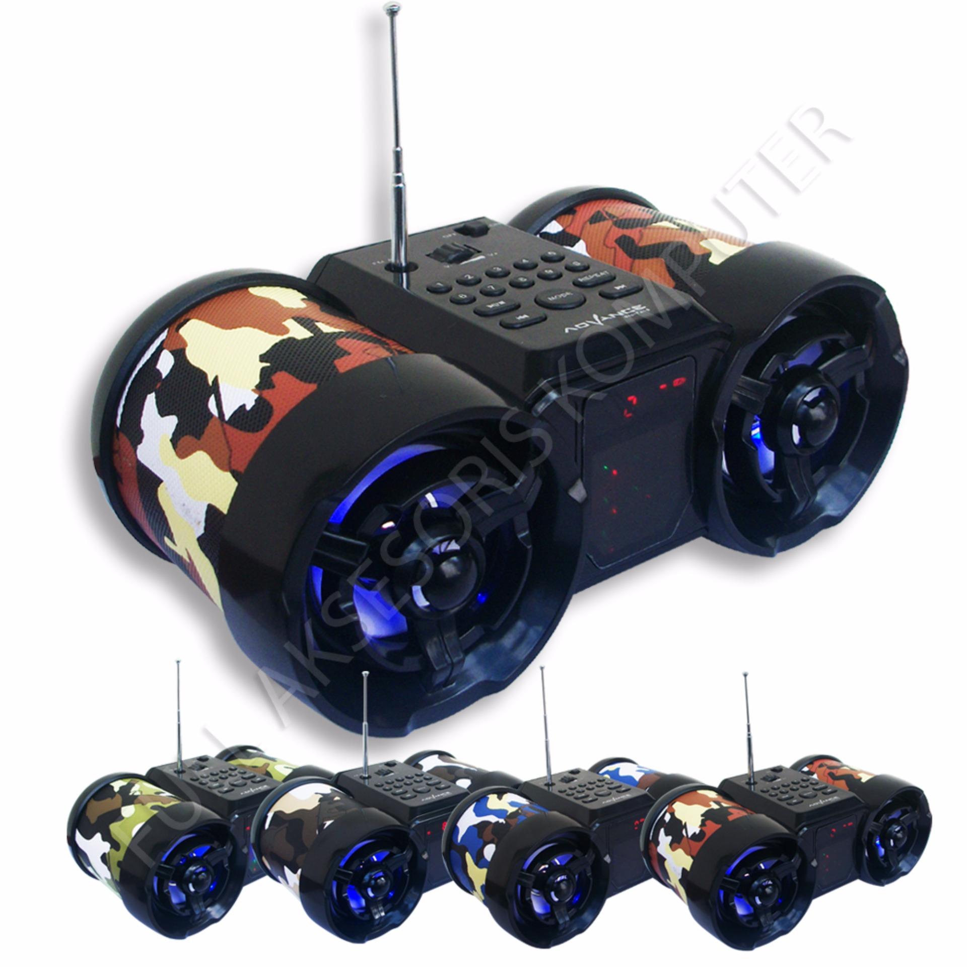 Advance Tentara TP-666 Speaker Portable with Antena and LED Digital