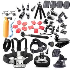 Aksesoris Kamera Aksi Full Set GoPro Xiaomi Yi