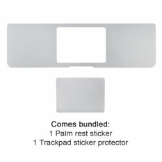 All-Inside 13 Inch Palm Rest Cover dengan Trackpad Protector Sticker Perak Kulit untuk MacBook Pro 13 Inch A1278 (Silver) -Intl
