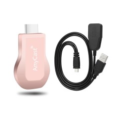 AnyCast New Wireless WiFi Display Dongle Receiver 1080P HD TV Stick Miracast Airplay DLNA Mirroring for Android iOS Smart Phone Tablet PC to HDTV Projector - intl