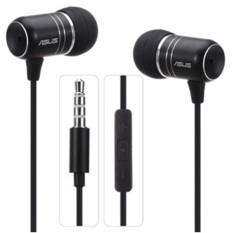 Asus Handsfree ZenEar Zenfone 2 with Mic and Remot - Hitam