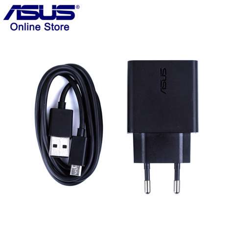 Asus Original Authentic 100% Travel Charging Zenfone With MicroUSB 5V / 2A Hitam - Original 2