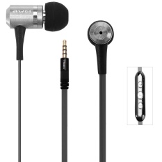Awei TS-130vi 1.2 M Panjang Kabel In-Ear Earphone dengan MIC Kontrol Suara Untuk-Intl