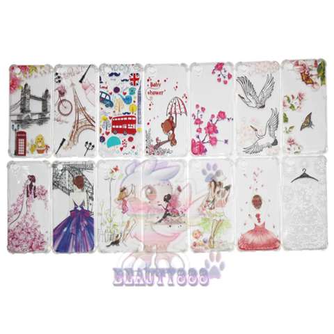 Beauty Case Anti Crack Oppo A37 Neo 9 Case 3D Luxury Animasi Vintage Burung Flamingo Softcase