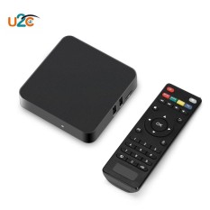 BLACK US PLUG + 2GB RAM + 8GB ROM U2C Z - Pro TV Box Android 7.1 Support 4K 2.4GHz WiFi