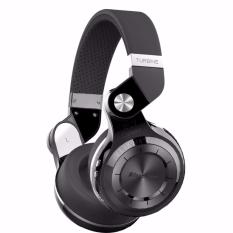 Bluedio T2+ Plus Stereo Bluetooth 4.1 Headset Mic dengan Radio FM - Hitam